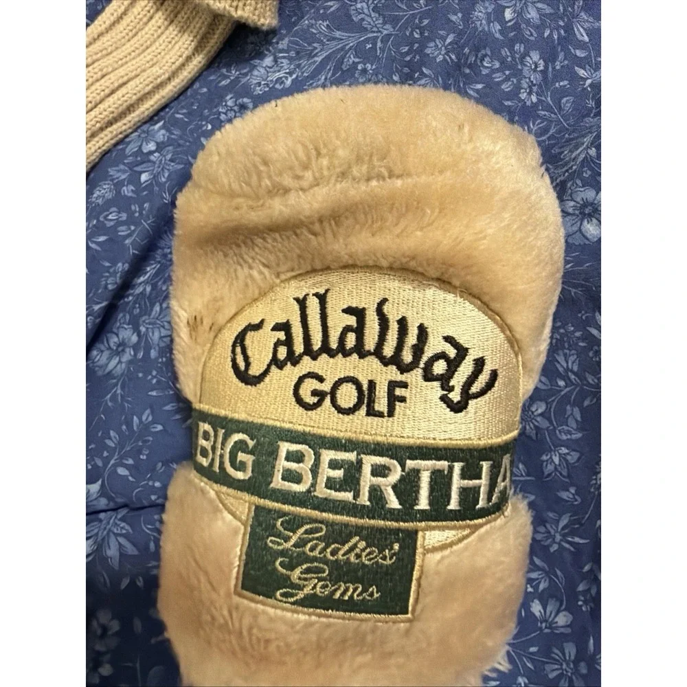 Callaway BIG BERTHA Ladies Gems 4 The Deuce Heaven Wood Fairway Headcover VTG X3